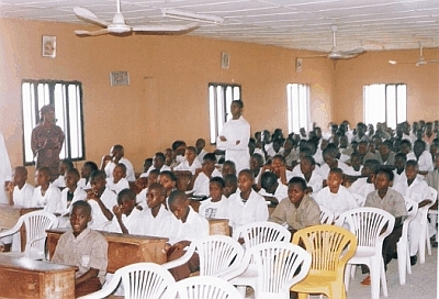 Imperial Students in worship