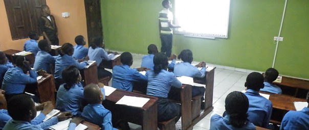 Imperial Students taking lessons