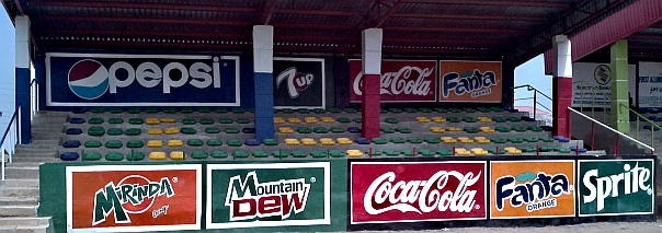 Imperial School Soccer Stadium Stand.